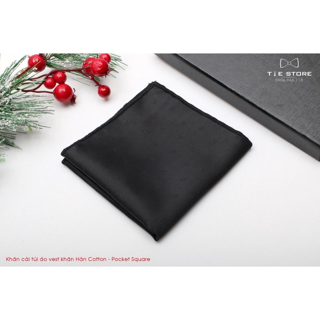 Khăn Cài Túi Áo Vest - Pocket Square, phụ kiện lịch lãm, nhiều mẫu, chấm bi