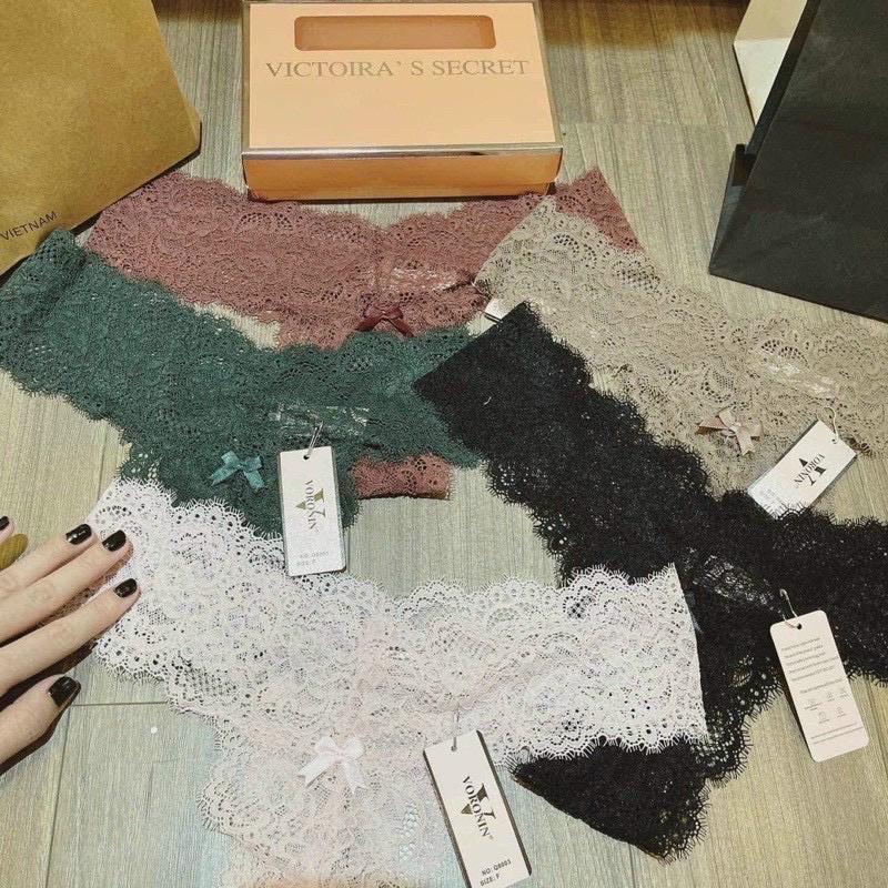 Quần Lót Nữ. Quần Lót Lọt Khe Ren. Size cho khách 35-62kg