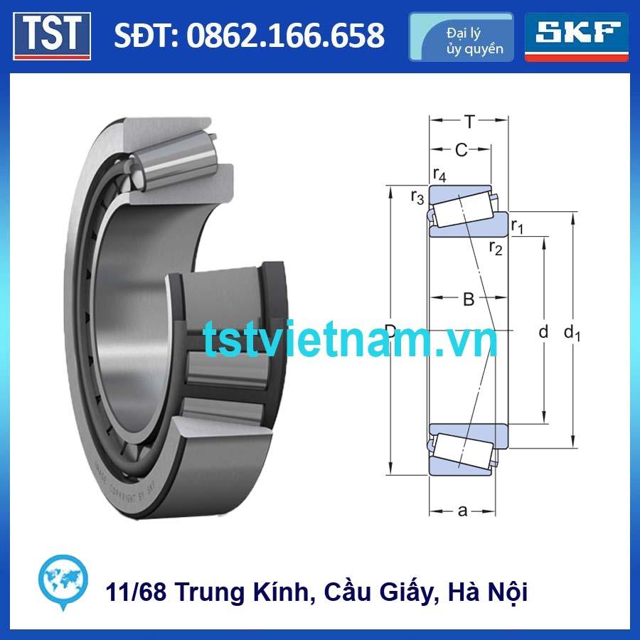 Vòng bi bạc đạn SKF 30318