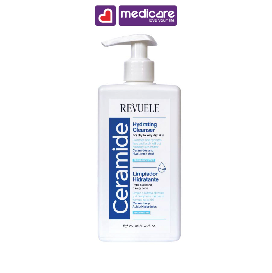 Sữa rửa mặt REVUELE Ceramide 250ml