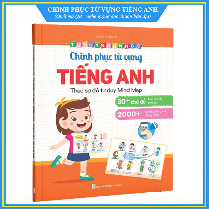 (Bé học từ vựng tiếng Anh) Chinh phục từ vựng tiếng Anh - Theo sơ đồ tư duy Mind Map - Có file nghe