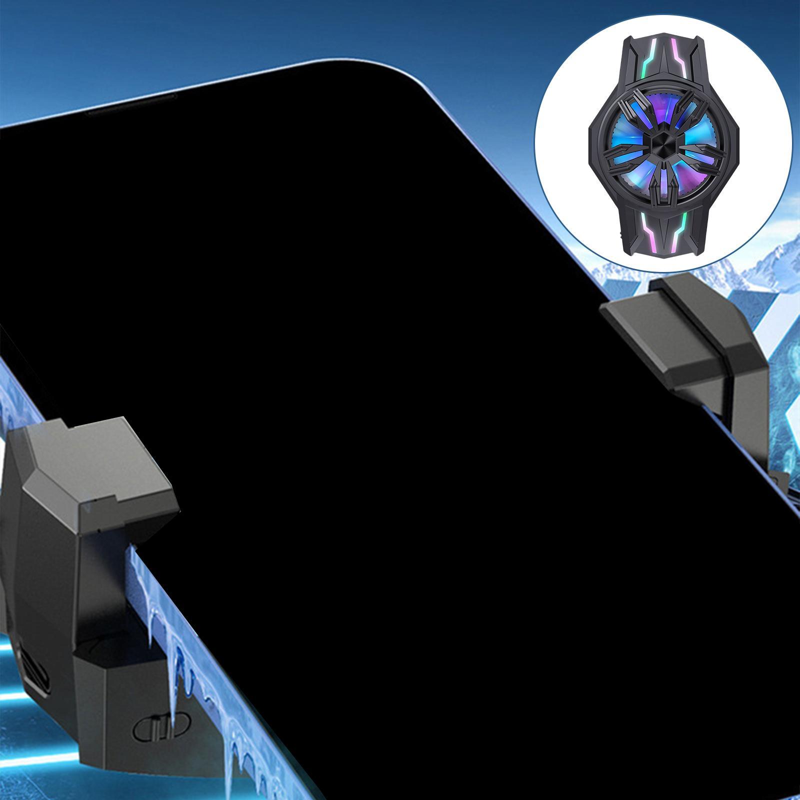 Mobile Phone Cooling  Fan Back Cover Retractable For Gaming