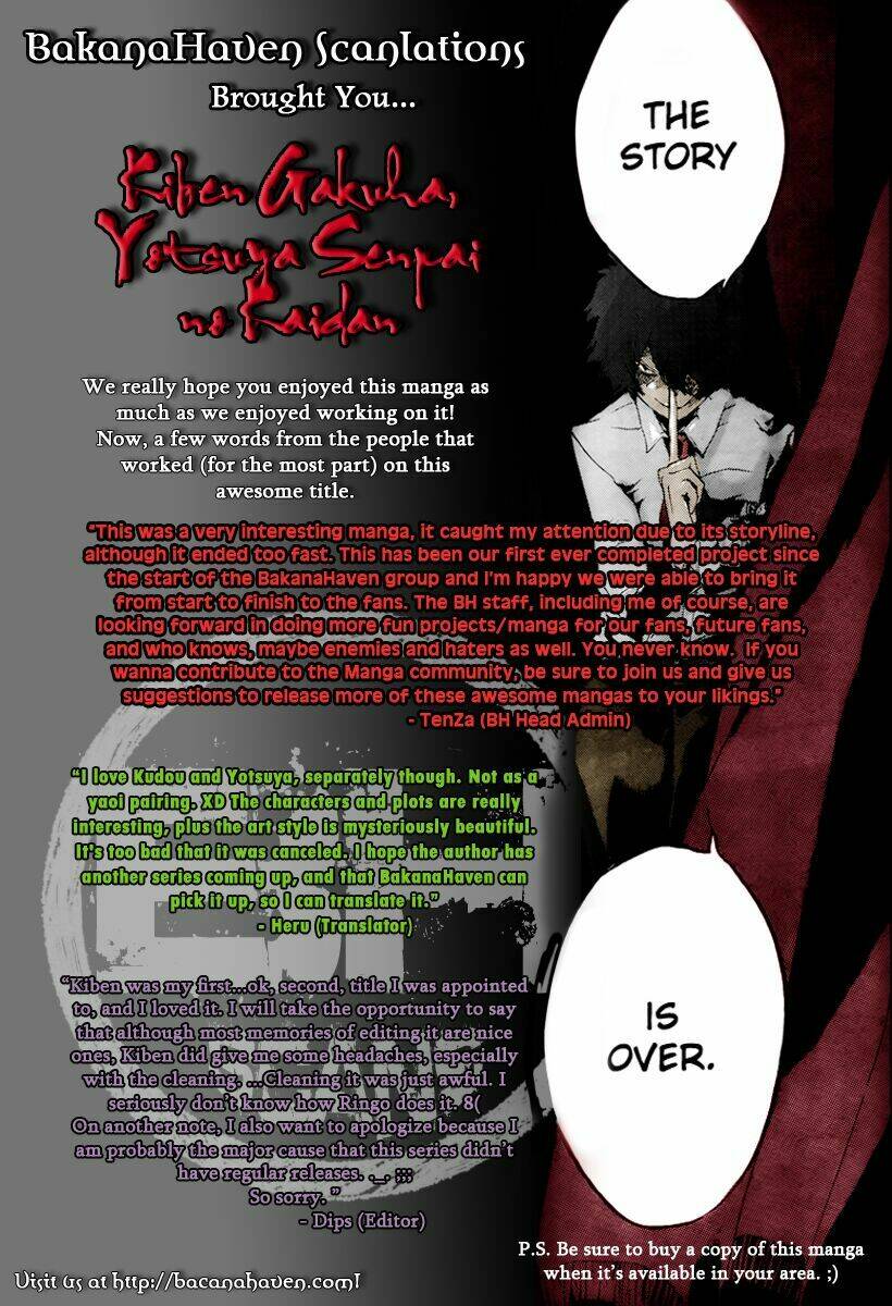 kiben gakuha, yotsuya senpai no kaidan chapter 18 19