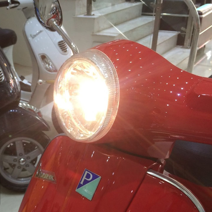Pha đèn dành cho xe VESPA LX bóng thường, Ánh sáng vàng siêu sáng - B370