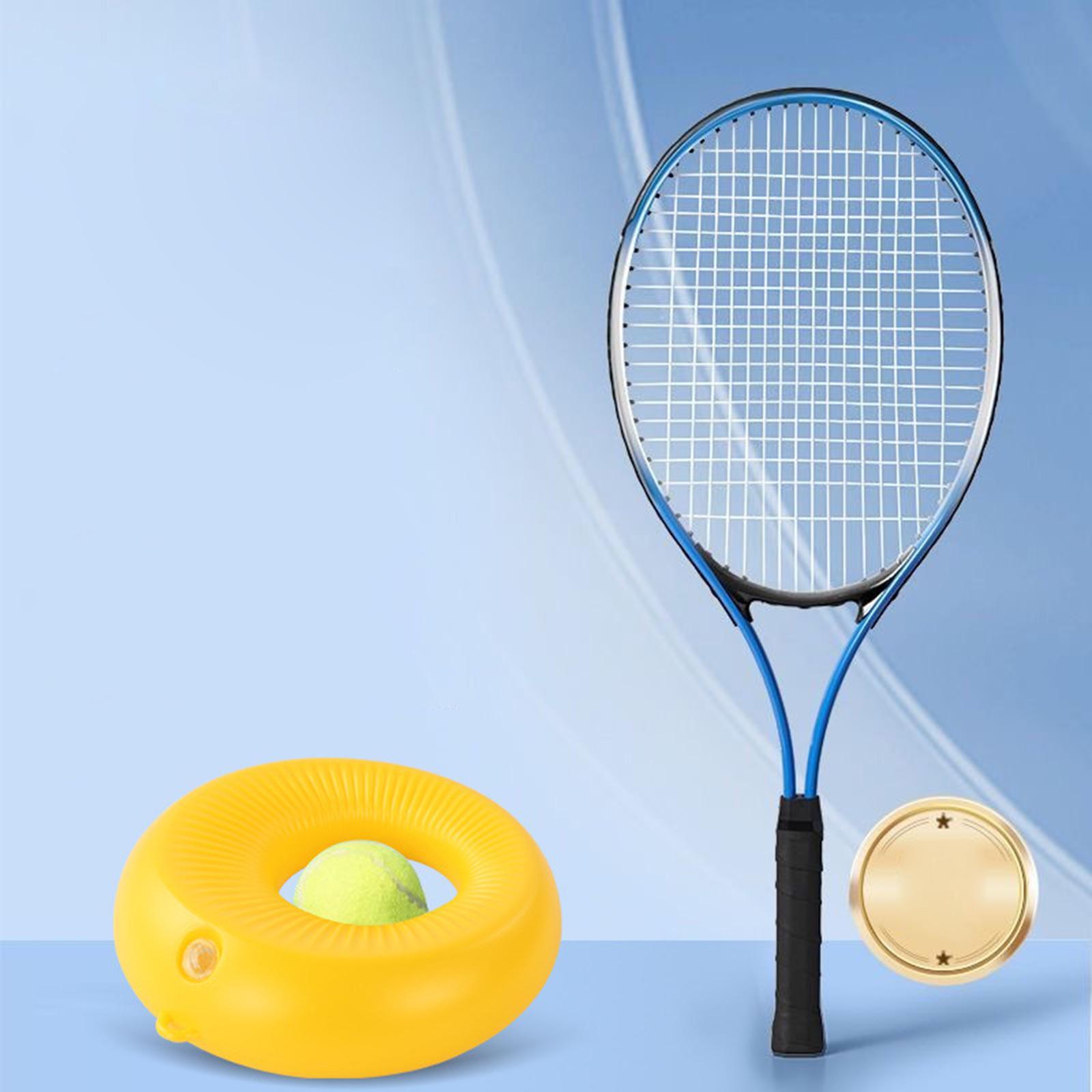 Solo Training Tennis Trainer Return Ball Solo Training Tennis Training Exercise Durable Yard Portable Practical Beginners Tool Self Practice
