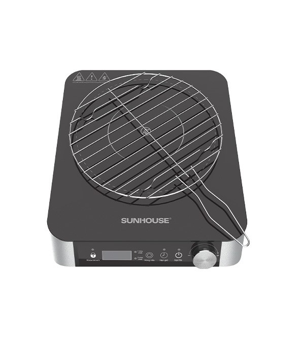 BẾP HỒNG NGOẠI HAI VÒNG NHIỆT SUNHOUSE SHD6024 - Hàng Chính Hãng