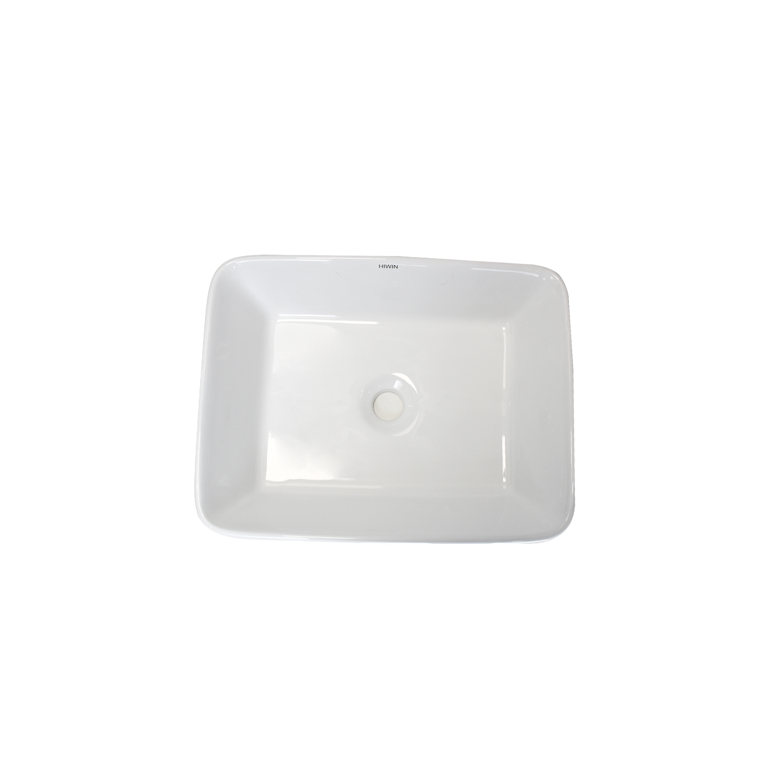 Chậu lavabo rửa mặt LP-8032 sứ trắng cao cấp kích thước 480x375x130mm