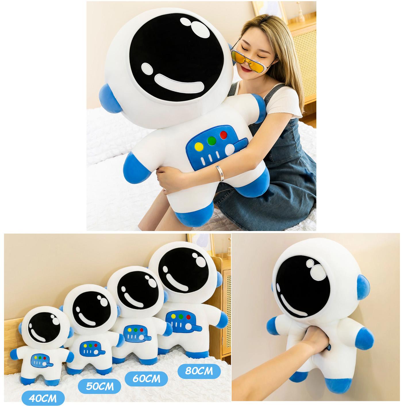 40Cm Kawaii Cotton Phi Hành Gia Sang Trọng Đồ Chơi Không Gian Phi Hành Gia Gối Búp Bê Đồ Chơi Nhồi Bông Không Gian Phi Công Trang Trí Phòng Bé Gái Sinh Nhật quà Tặng