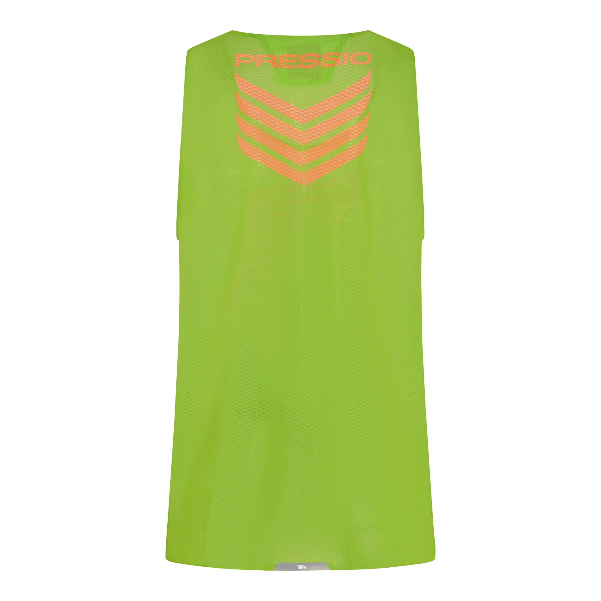 Áo Thun Chạy Bộ Nam Singlet Pressio - Men's Run Elite Singlet Lime/Orange