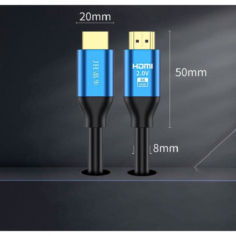 Dây Cáp HDMI 2.0 dài 1,5M-5M – Độ phân giải 4K cao cấp