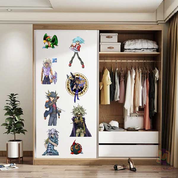 Miếng dán Stickers truyện Lá bài phép thuật