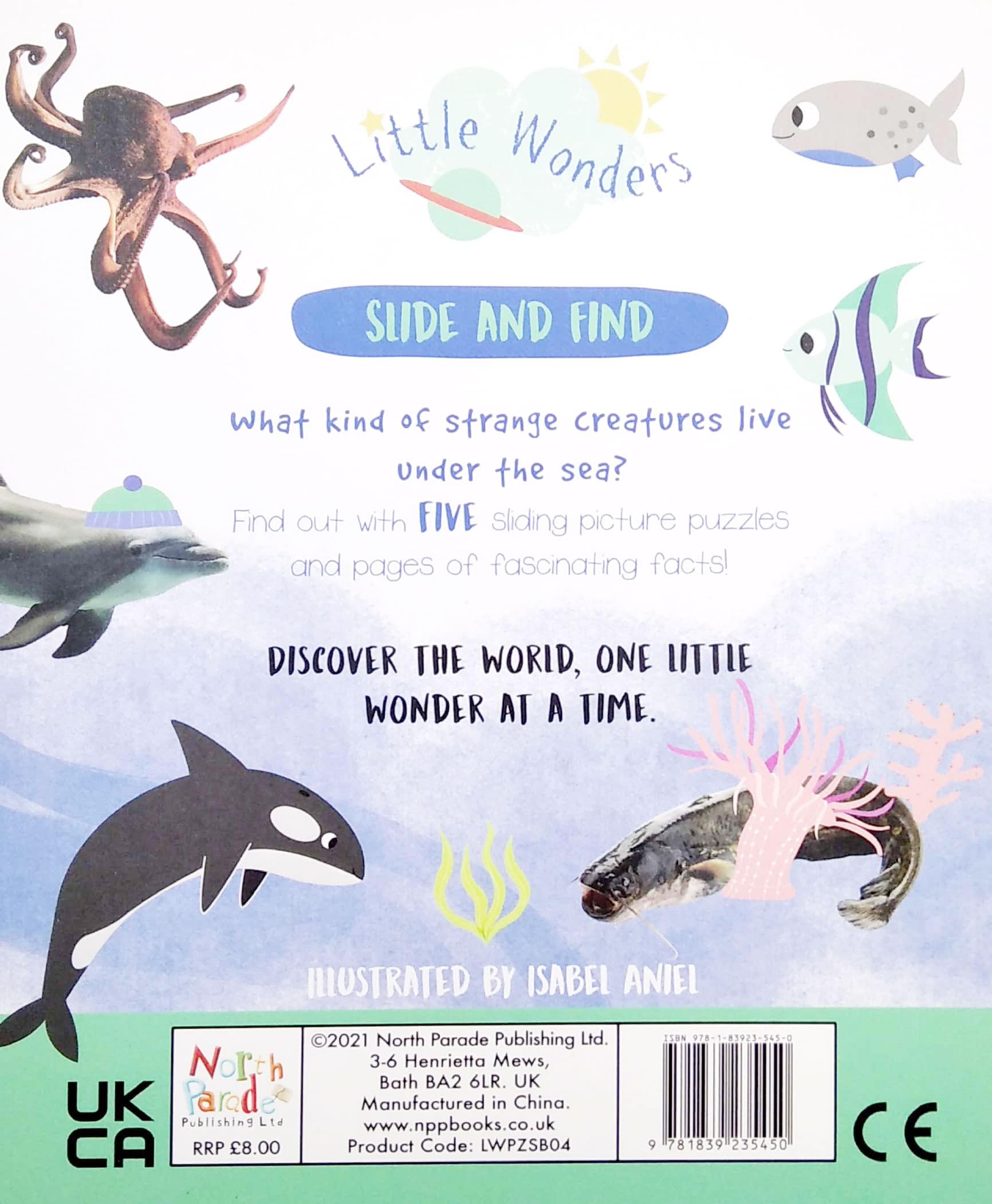 Little Wonders: Ocean Animals - 5 Puzzles