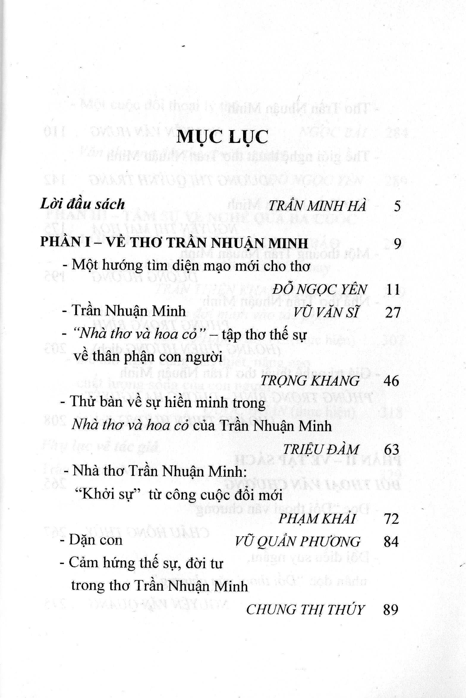 Trần Nhuận Minh và một hướng tìm diện mạo mới cho thơ