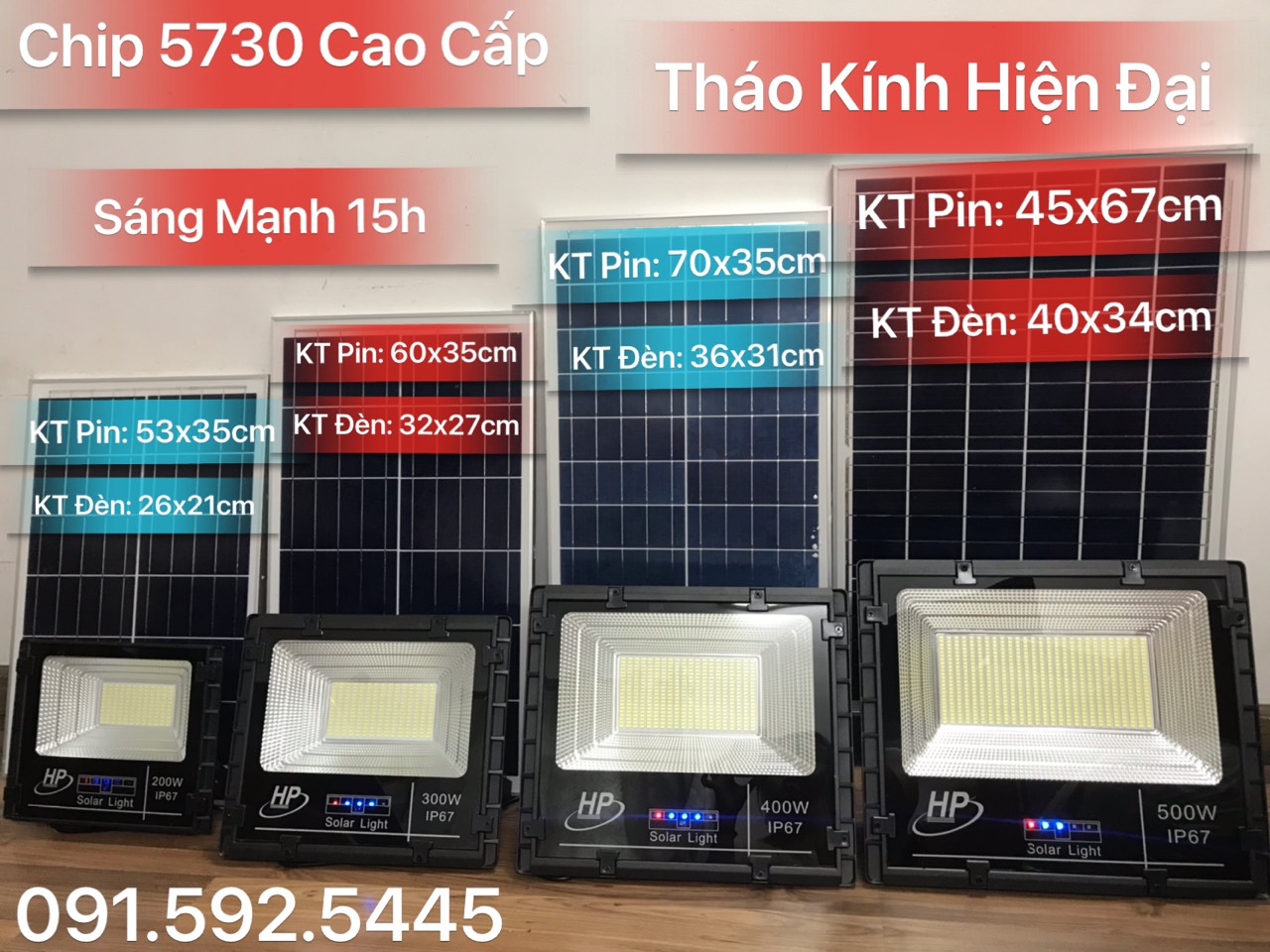 Đèn Năng Lượng Mặt Trời 200w,300w,400w, Chip 5730.Đèn Cao Cấp, Siêu Sáng.Sáng Liên Tục 15h.