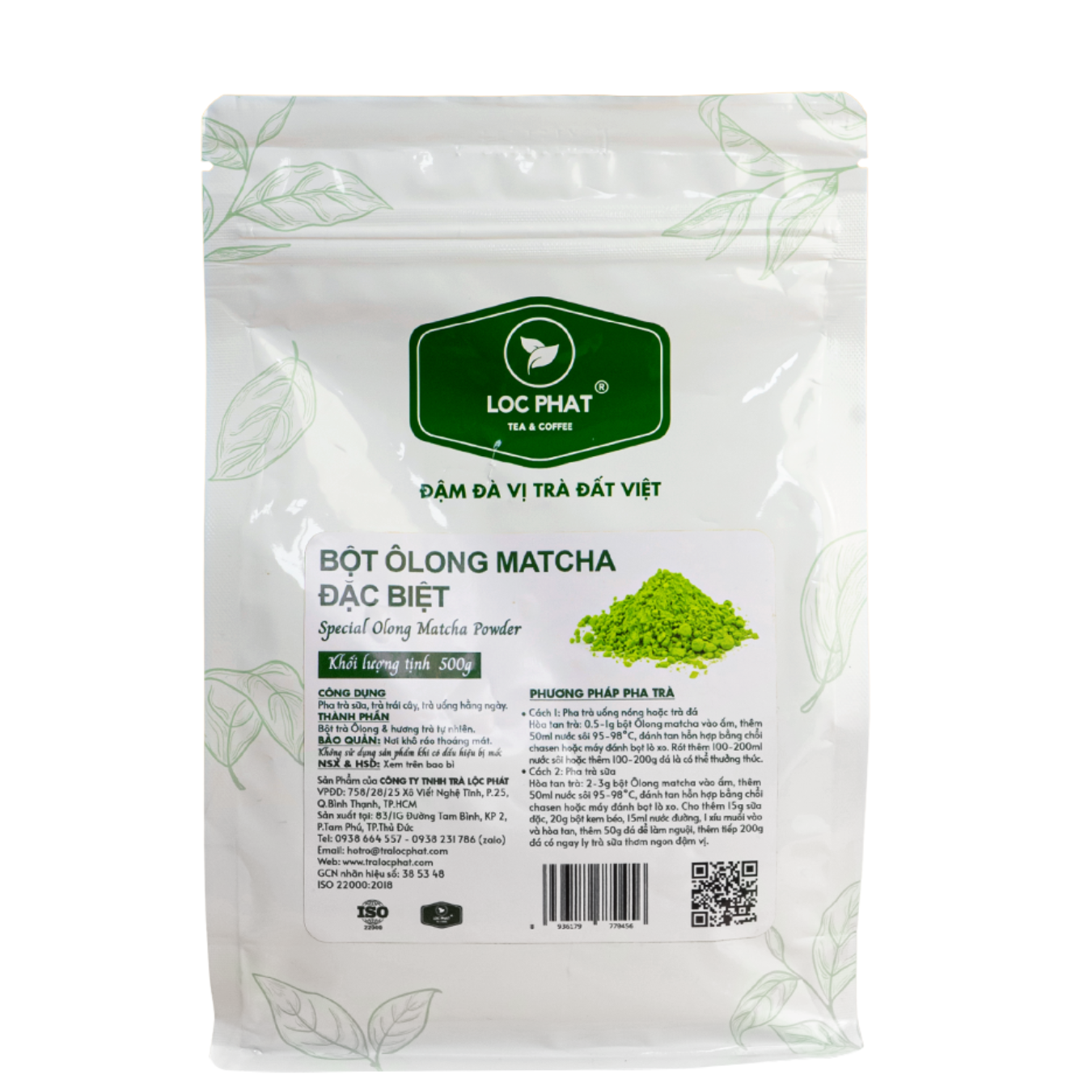 BỘT ÔLONG MATCHA ĐẶC BIỆT LỘC PHÁT 500G