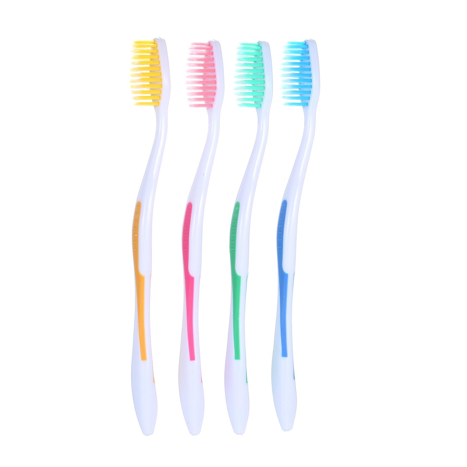 Bàn Chải Đánh Răng Có Lông Làm Sạch Khoang Miệng Sợi Nylon Mềm Mịn Siêu Mỏng