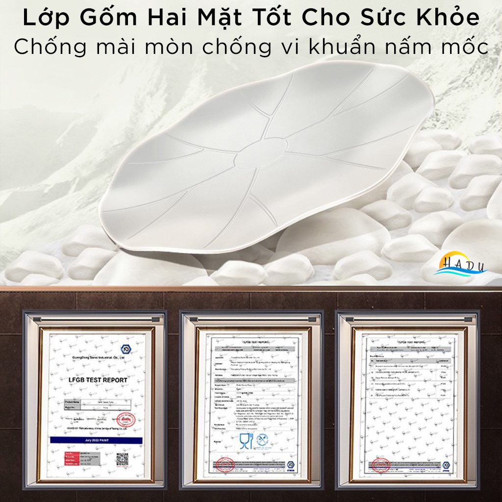 Đĩa Đựng Hoa Quả Trái Cây Đẹp Hợp Kim Nhôm Gốm Cao Cấp Đạt Chất Lượng LFGB Đức SSGP