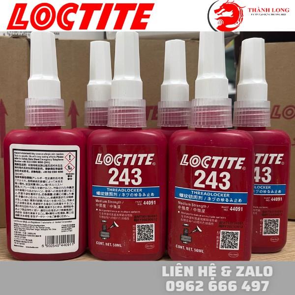 Keo khoá ren loctite 243 - 50ml và 250ml