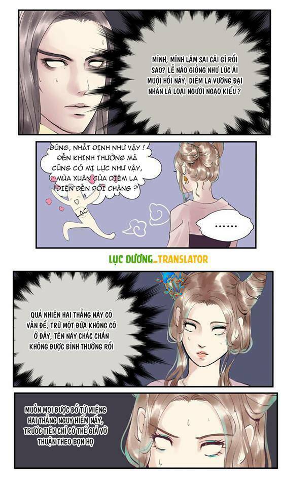 nhật ký chạy trốn diêm la điện chapter 4 11