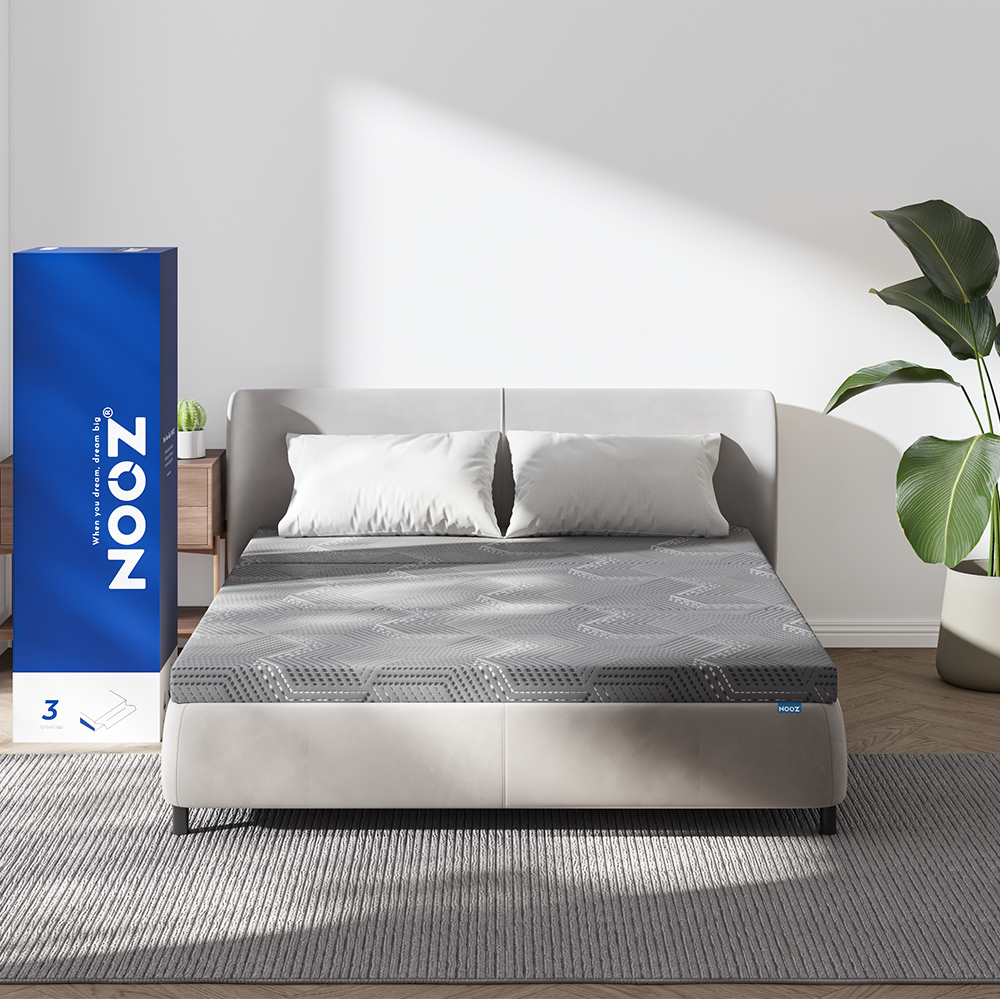 Nệm Foam Gấp Ba NOOZ Home Goods Mattress Tiêu Chuẩn CertiPUR-US Ruột Đệm Cao Su Non Gấp Gọn Tiện Lợi