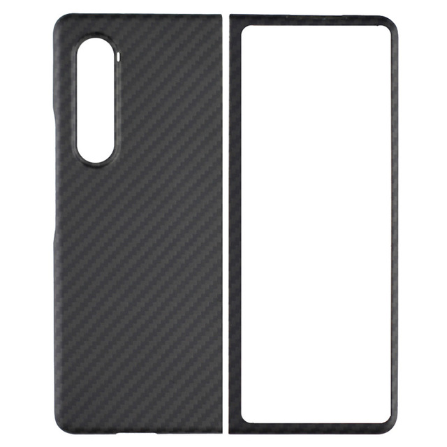 Ốp lưng dành cho Samsung Galaxy Z Fold 3 hiệu X Level vân sợi carbon chống sốc chống vân tay chống bẩn - Hàng nhập khẩu