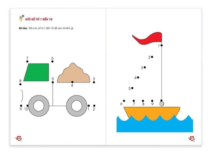 Sách Toán Tư Duy Chơi Mà Học Làm Quen Số Đếm Cho Bé Vào Lớp 1