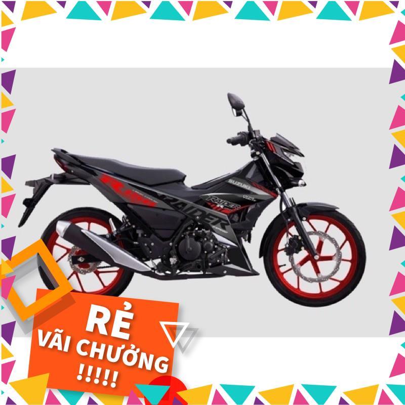 Tem rời Raider xám đen - mẫu 2021 đỏ không bay màu