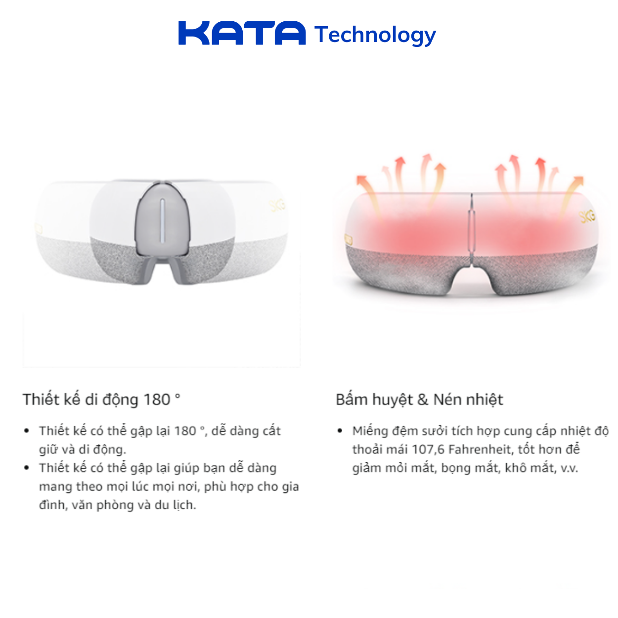 Máy massage mắt SKG E3