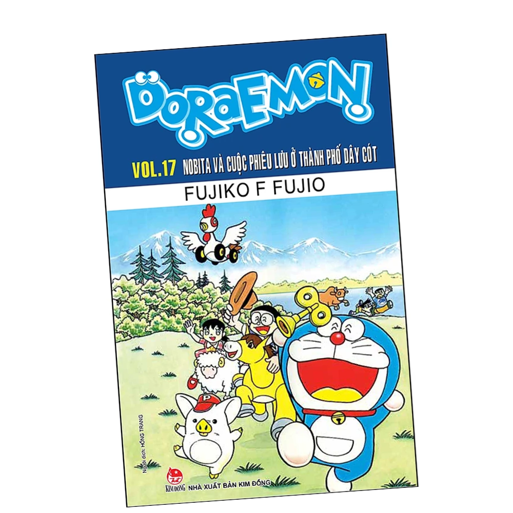 Doraemon Tập 17: Nobita Và Cuộc Phiêu Lưu Ở Thành Phố Dây Cót [Tái Bản 2023]