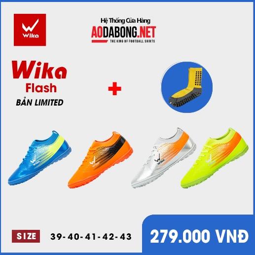 Giầy đá banh Wika Flash sân cỏ- Hàng chính hãng