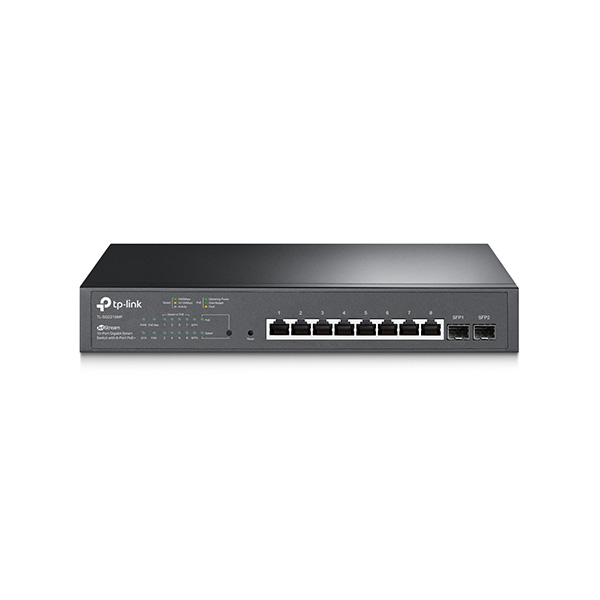 Switch TP-Link JetStream 8 Cổng PoE Vỏ Thép TL-SG2210P-hàng chính hãng