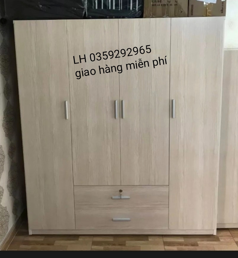 Tủ nhựa đài Loan 4 cánh