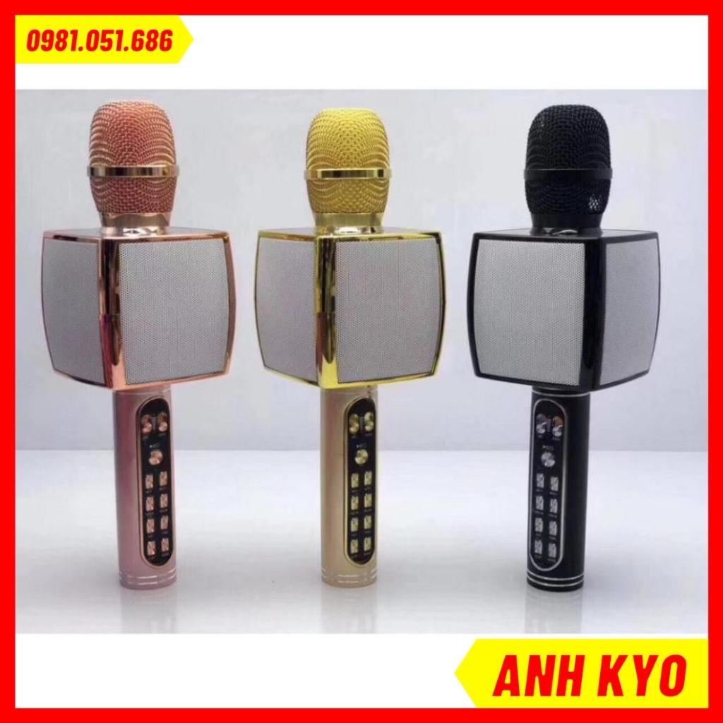 Micro không dây karaoke GrownTech YS 91 mic hát kara hỗ trợ thu âm, live streams BH 6 tháng