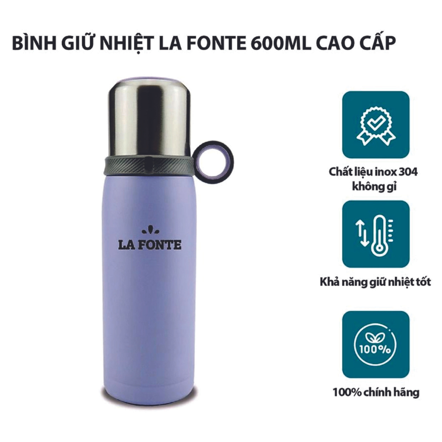 [Coupon 20K đơn 299K] Bình giữ nhiệt Lafonte 3000747