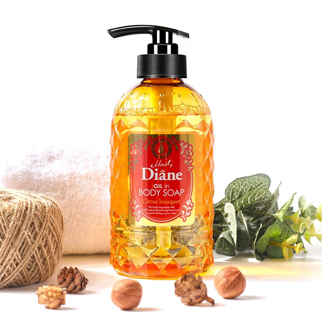 Sữa tắm dưỡng ẩm mềm da Diane Oil in Body Soap Nhật Bản 500ml