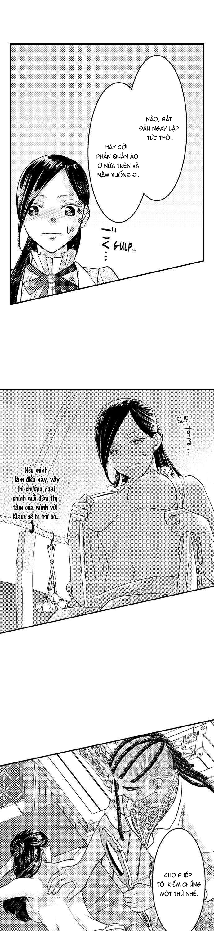 chuyển sinh vào thế giới khác ~ nếu muốn trở thành nữ hoàng hãy tìm cách để được hoàng đế sủng ái vào ban đêm chapter 26.1 6