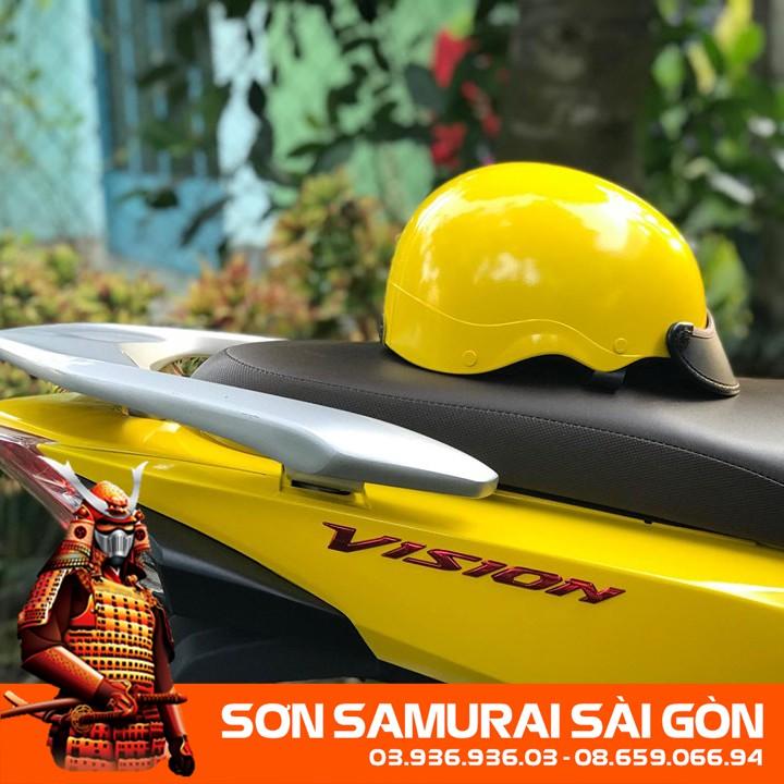 Sơn SAMURAI KUROBUSHI 36/108 MÀU VÀNG CRÔM chính hãng - Sơn phun xe máy SAMURAI SÀI GÒN