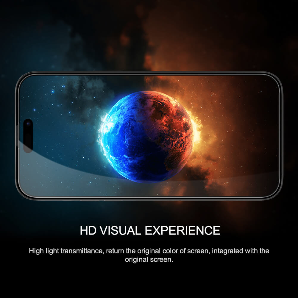 Miếng dán kính cường lực full 3D cho iPhone 14 Pro Max hiệu Nillkin Amazing CP+ Pro - hàng nhập khẩu