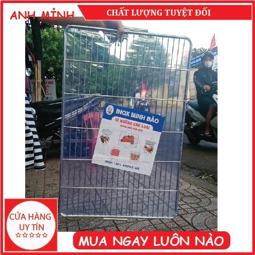 Vỉ nướng Inox Minh Bảo cao cấp dày dặn