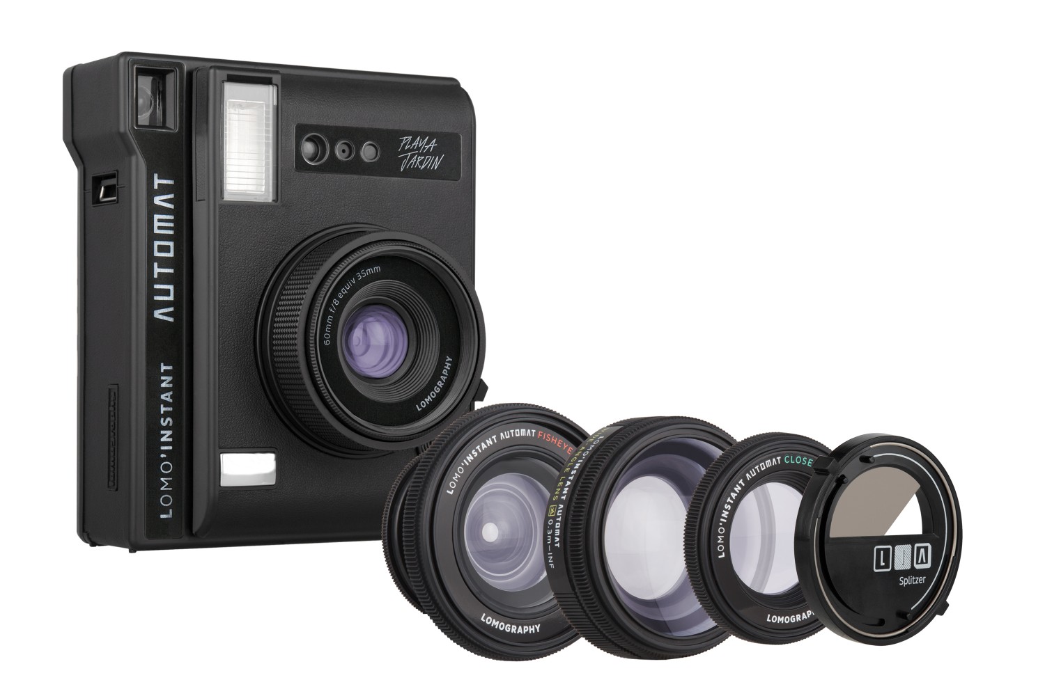 MÁY ẢNH CHỤP IN LIỀN LOMO'INSTANT AUTOMAT &amp; LENSES MÀU PLAYA JARDÍN(PIN MÁY, REMOTE) hàng chính hãng