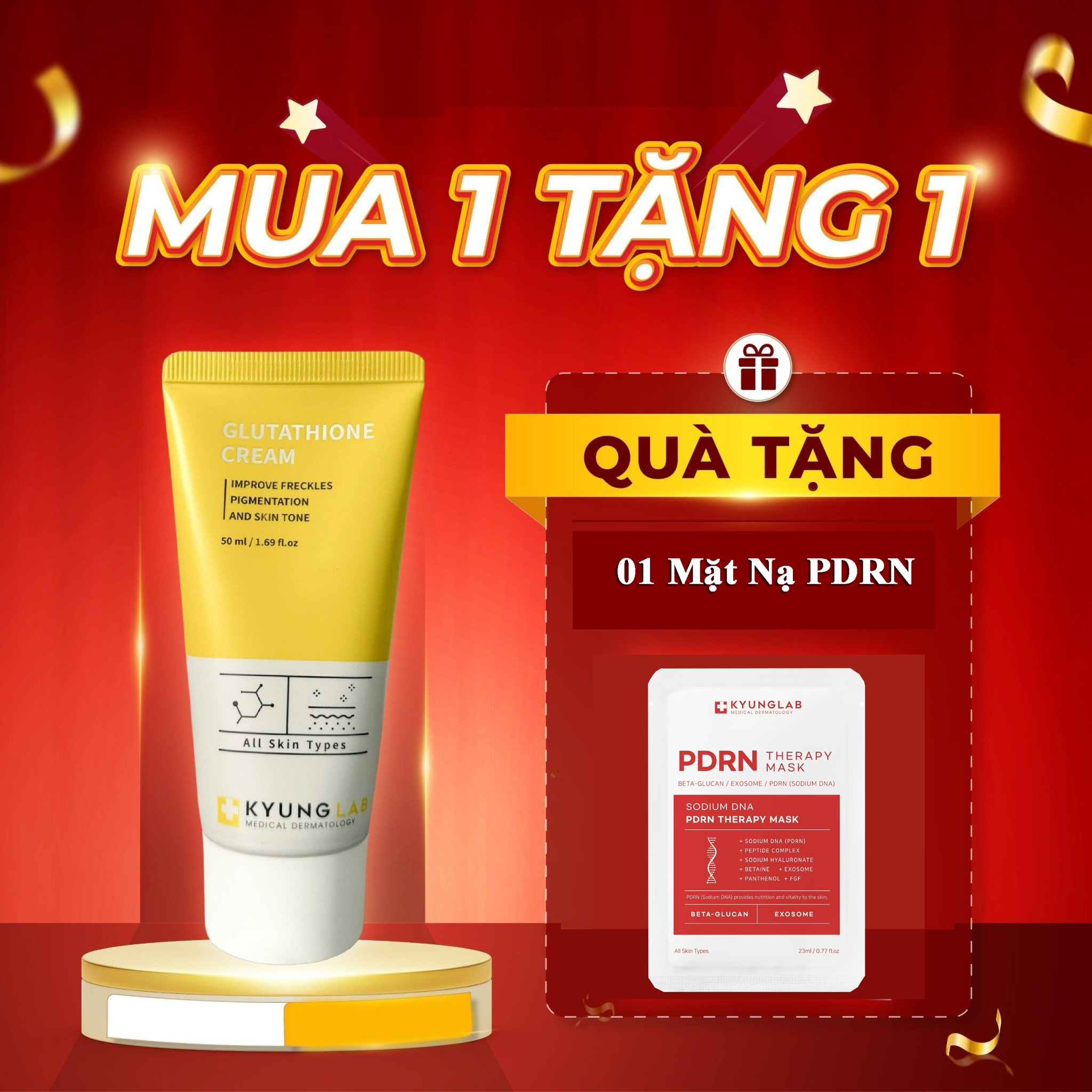Kem dưỡng mờ nám, sạm, tàn nhang Kyung Lab - Tuýp 50ml