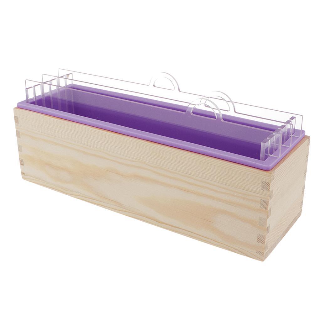 Silicone Soap  Box Acrylic Board DIY Toast Loaf Soap