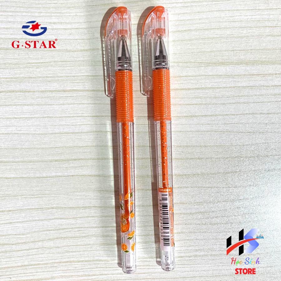 Hộp 12 Cây Viết Nhũ Gstar Glitter 1.0 mm Mực Thơm, Nhiều Màu