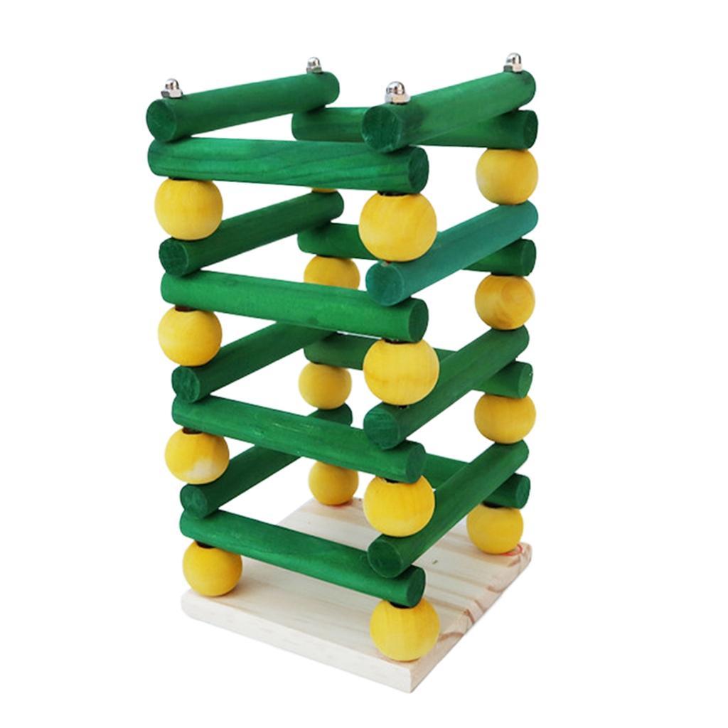 Pet Wooden Rack Feeder Hay Grass Nest Holder for Small Pet Rabbit