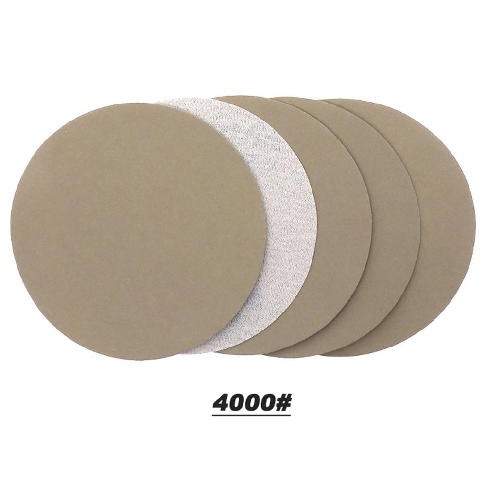 Bộ 5 giấy nhám đĩa 5 inches 1000 / 2000 / 3000 / 4000 /5000 chuyên dụng