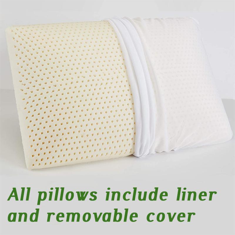 Gối Cao Su Non Gối Massage Cho Ngủ Chỉnh Hình Gối Kussens Oreiller Almohada Cổ Tử Cung Poduszkap Nhớ Gối