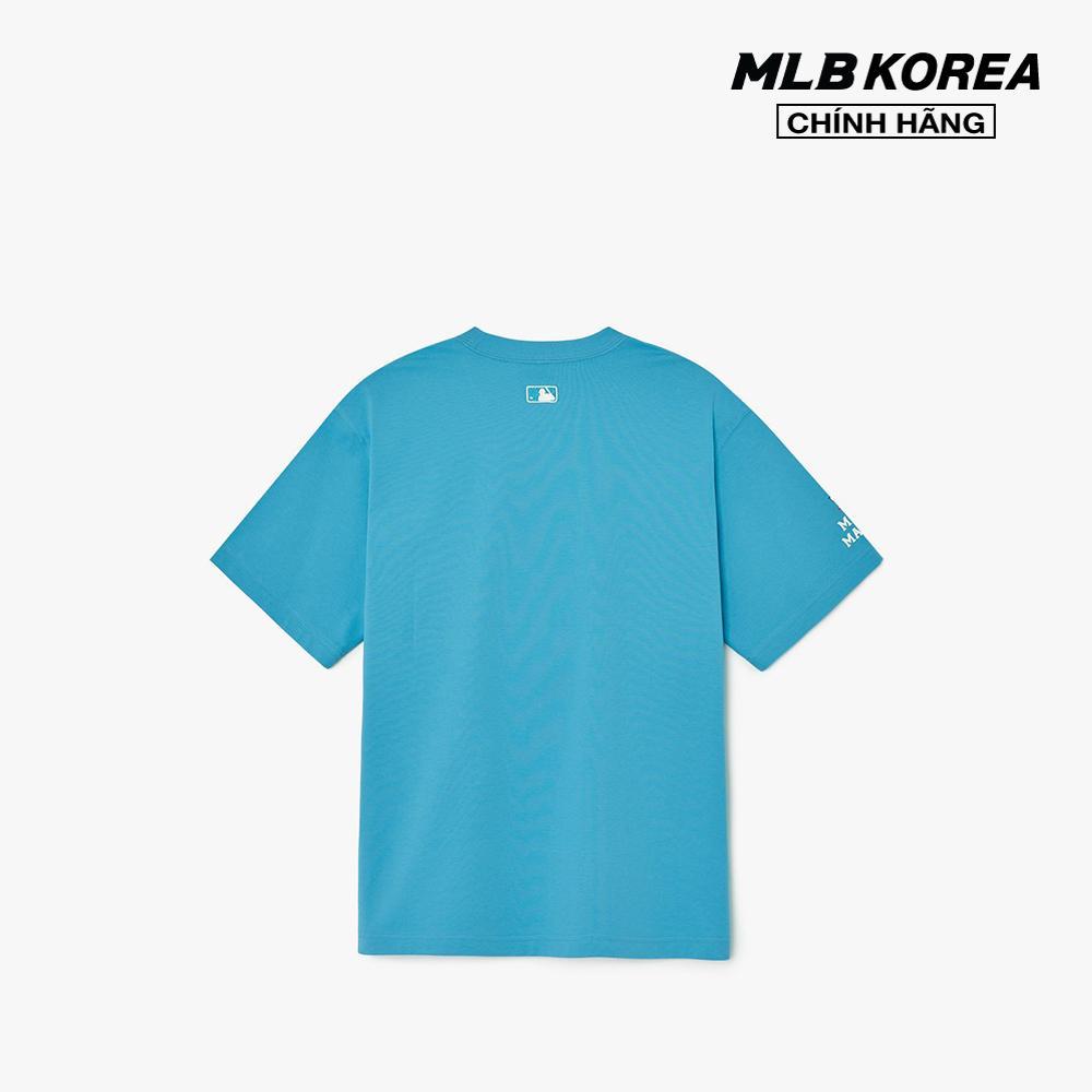 MLB - Áo thun unisex cổ tròn tay ngắn phom suông năng động 3ATSC0133