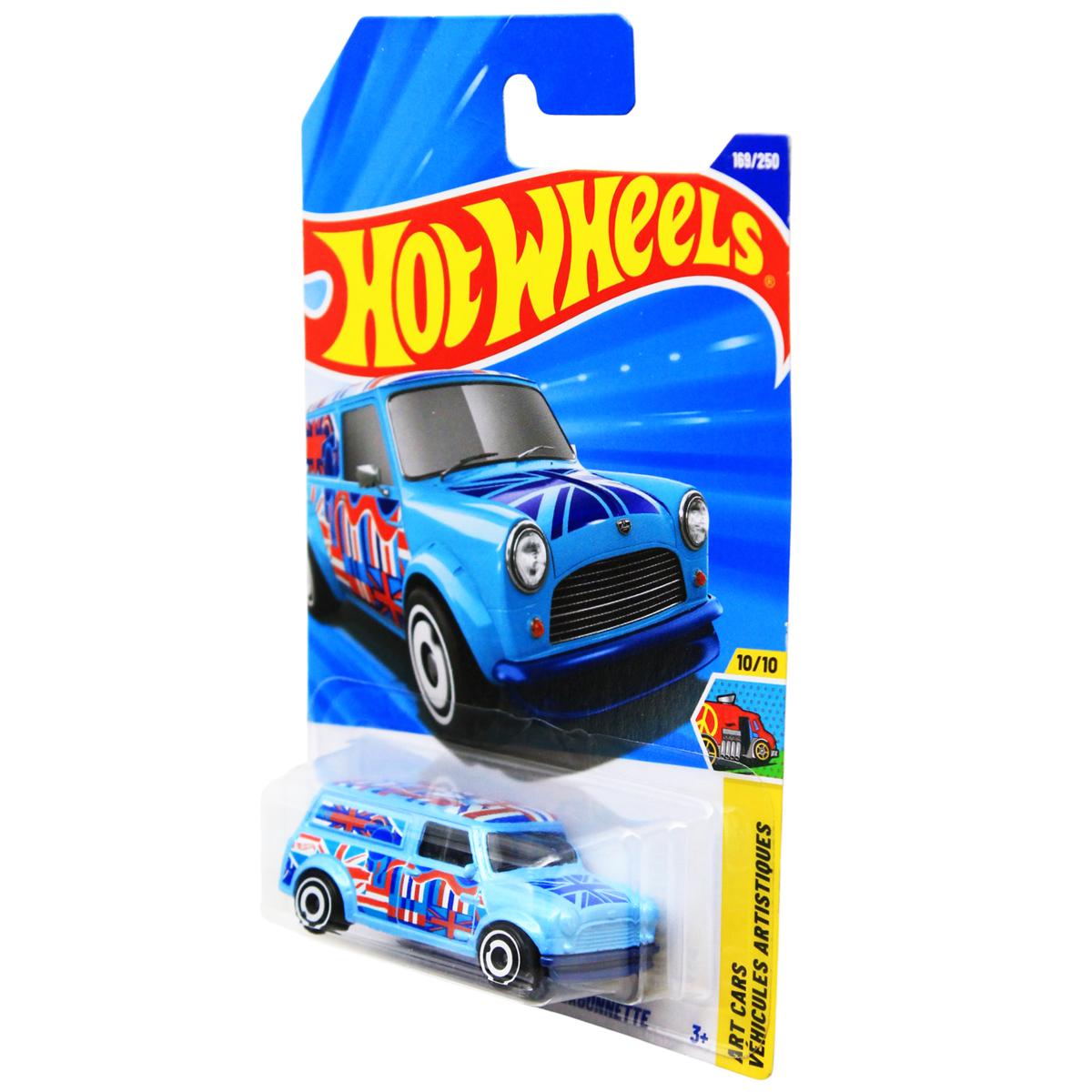 Siêu Xe Hot Wheels C4982 - 169/250 - 67 Austin Mini Van (Mẫu Màu Giao Ngẫu Nhiên)