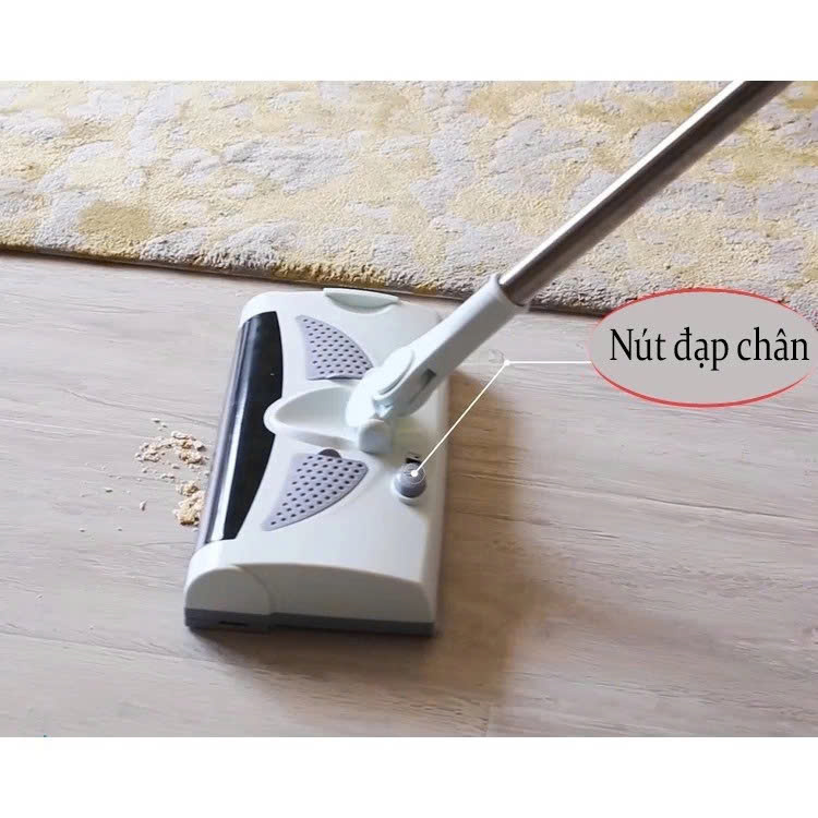 Chổi Lau Nhà Kết Hợp Hút Bụi Đa Năng 3 Trong 1 – Quét, Lau, Hút Tự Động Xoay 360° , vòi nước