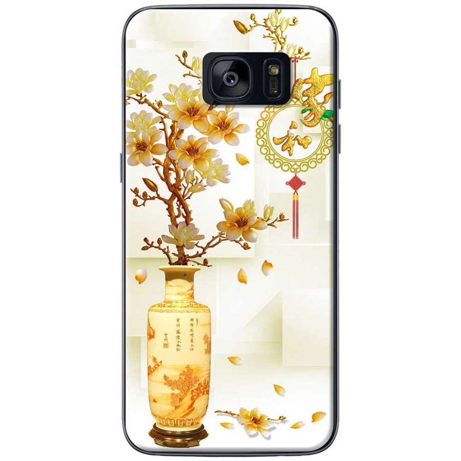 Ốp lưng dành cho Samsung Galaxy S7 Edge mẫu Chậu sứ
